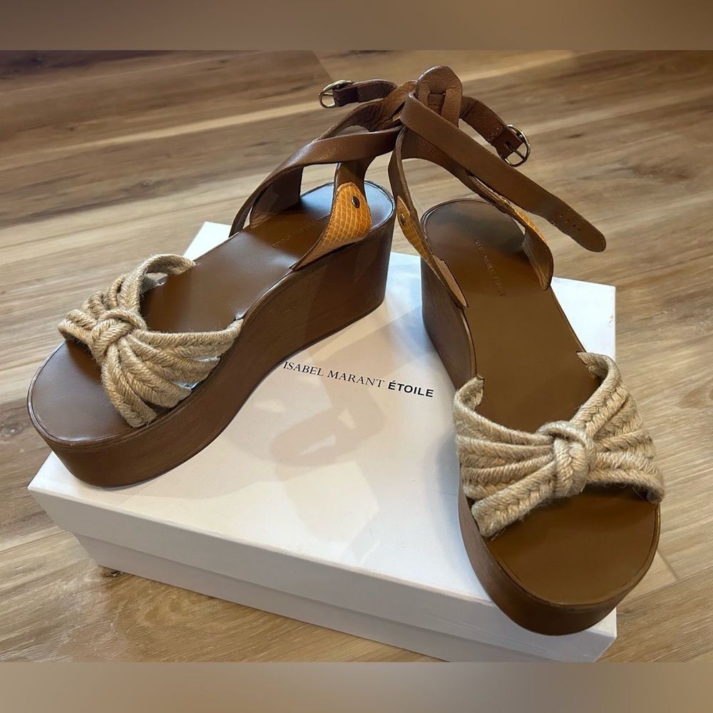 Isabel Marant Zia Wedges - Picture 2 of 5